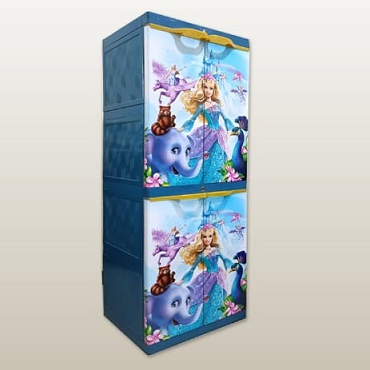 LEMARI PLASTIK SINBAK MINI CABINET MOTIF PRINCESS