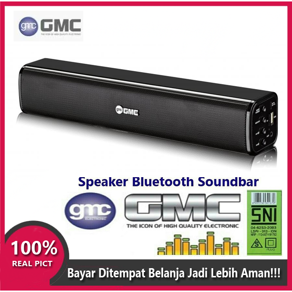 Speaker bluetooth GMC 881B / Speaker portable / Speaker bluetooth / Speaker Soundbar