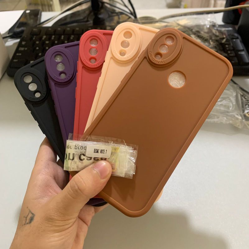 SOFTCASE PREMIUM ORIGINAL CASE XIAOMI REDMI NOTE 4X NOTE 5A NOTE 7 NOTE 8 NOTE 9 - UA
