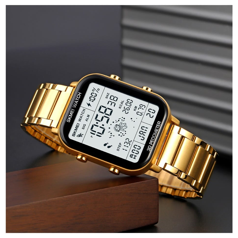 Jam Tangan Skmei 1888 3D Pedometer Original Digital