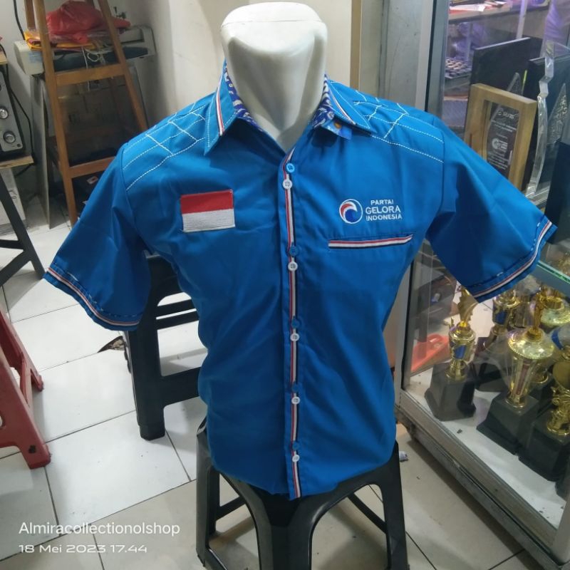 KEMEJA PARTAI GELORA GERAKAN INDONESIA RAYA