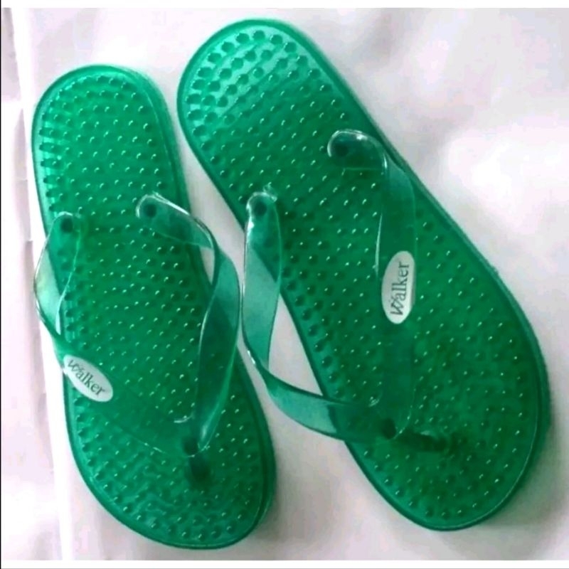 sandal jepit pria wanita walker jelly motif duri kecil