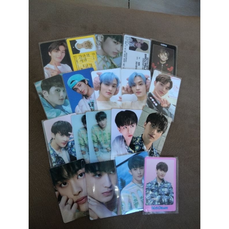 aab mark nct id card dicon smcu ac card starry shopper bag pink christmas sg22