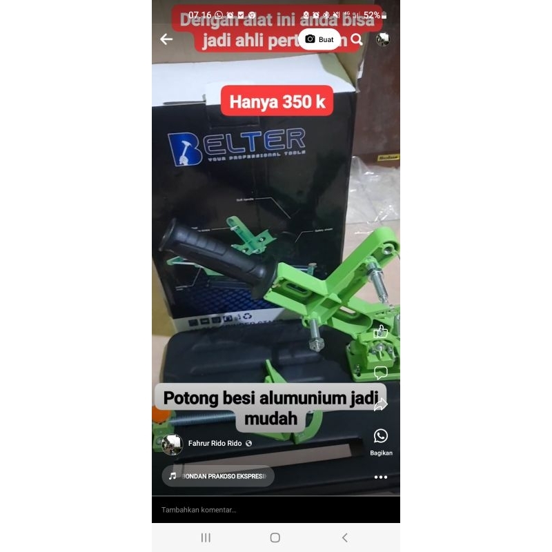 belter sliding grender/dudukan gerinda tangan sliding