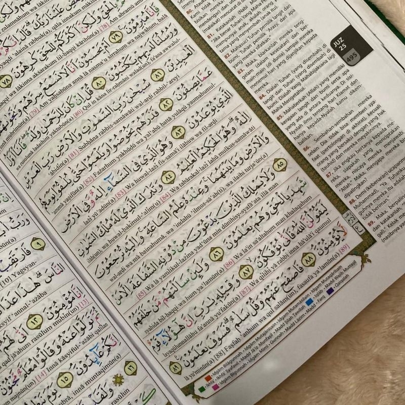 Al Quran Al Munjid Jumbo 37 x 27 Terjemah Translite Latin 15 Baris Ayat Pojok, Mushaf Terjemah  Al Munjid B4 Translite Latin Ukuran Besar Jumbo 15 Baris Ayat Pojok