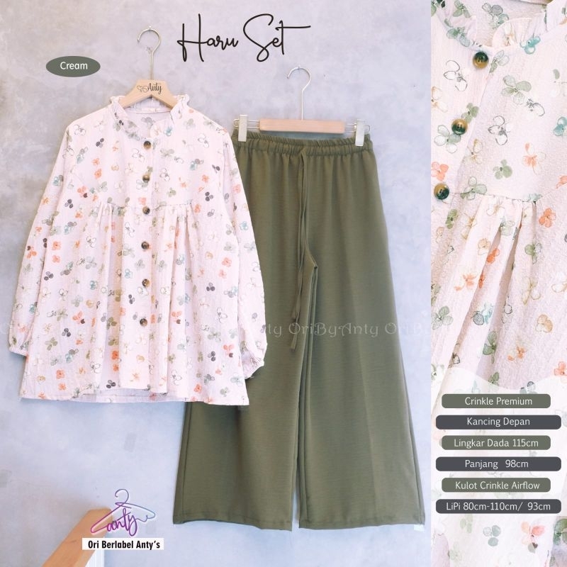 setelan wanita haru by Anty