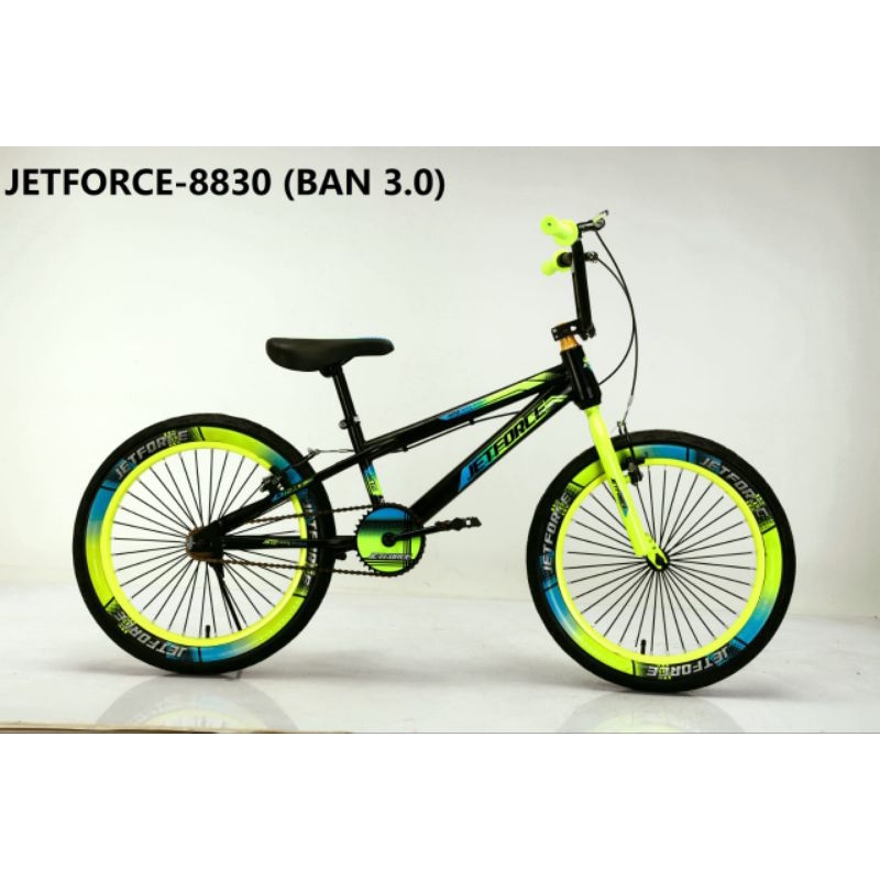 Sepeda BMX 20&quot;  Ban 2.4  STORM  BAN MOTIF BONUS BEL KUBAH baru gress anak 7 tahun sd dewasa