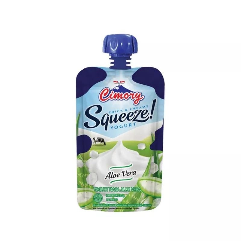 

Cimory Yogurt Squeeze Rasa Aloe vera 1 karton