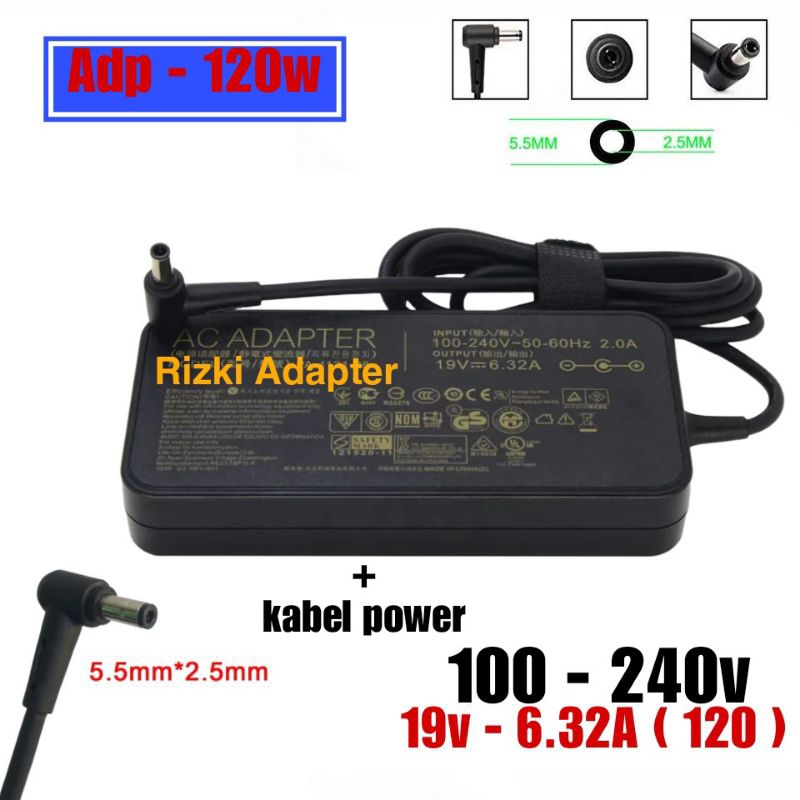 Charger Laptop Asus Gaming Asus Tuf FX502VD FX502V FX502 FX503 FX504