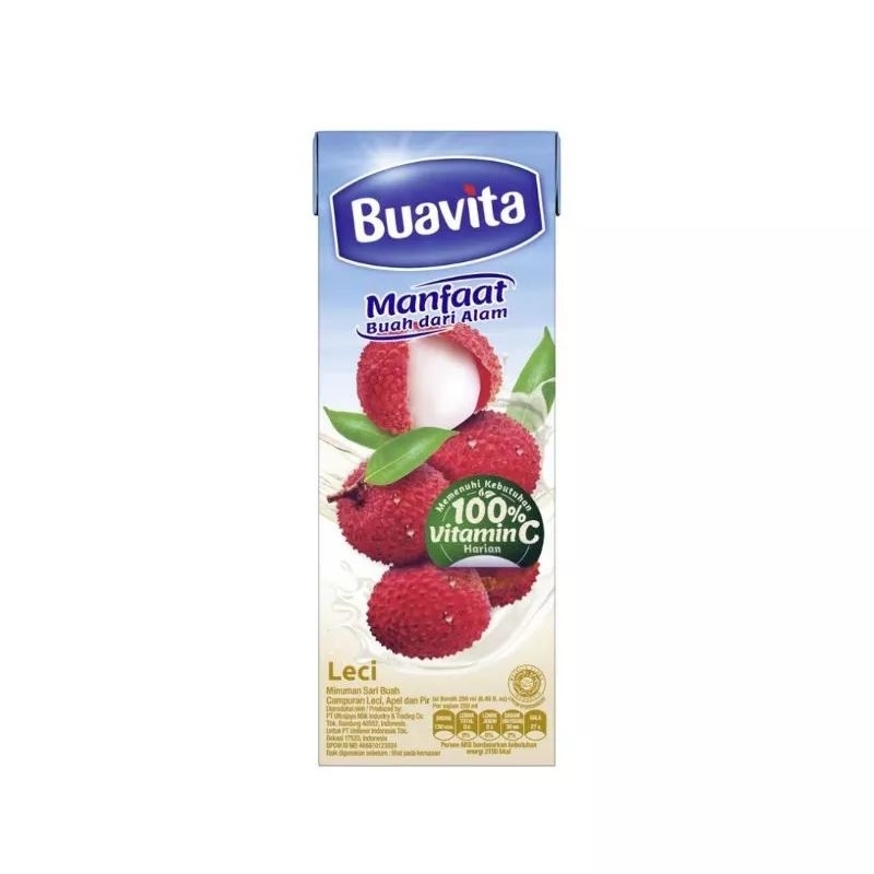 

Buavita Rasa Leci 250ml