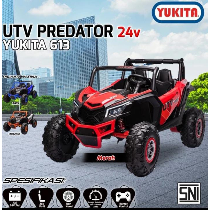 Mainan MOBIL AKI UTV PREDATOR - YUKITA 613