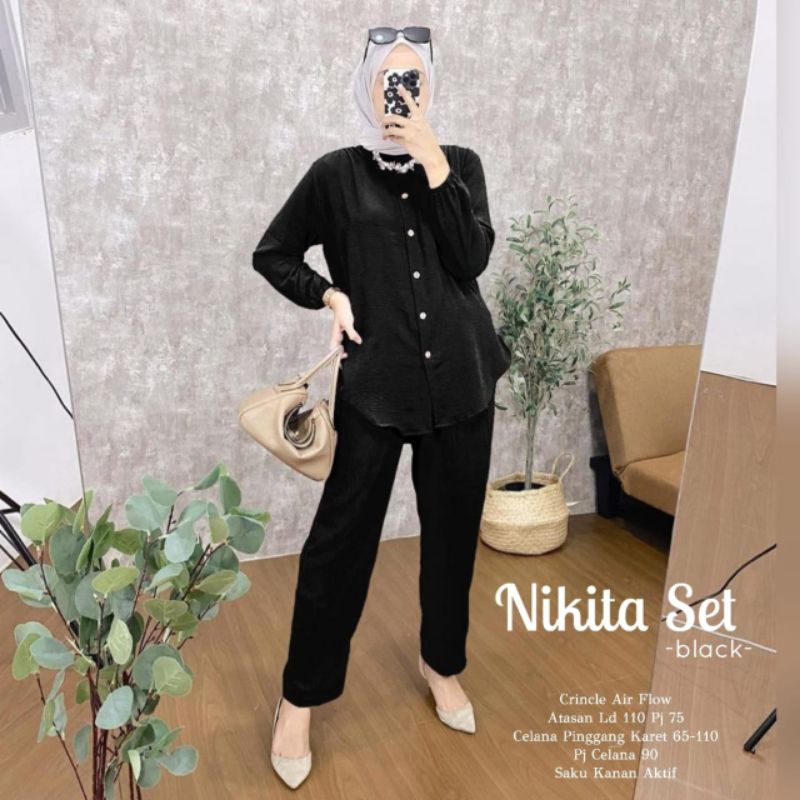 NIKITA SETELAN BAJU WANITA TERBARU