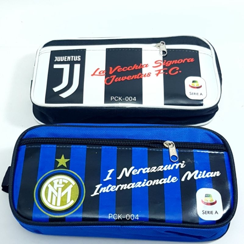 

Tempat Pensil Sleting Club Bola 2 Sleting Juventus/Inter PCK-004