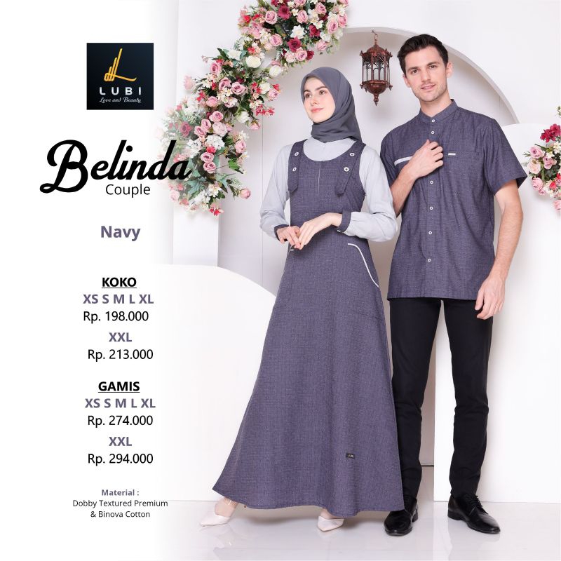Couple Belinda Navy by Lubi