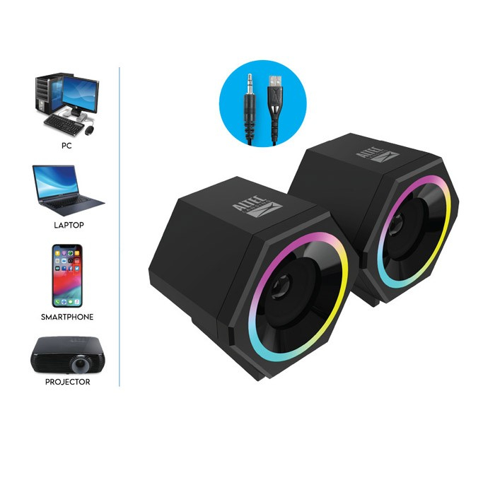 Speaker Desktop RGB ALTEC ALGS9806 2.0 CHANNEL