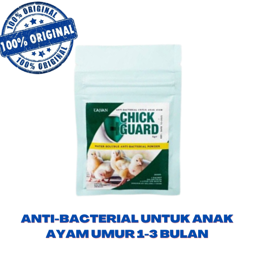 Chick Guard Tajian - anti bacteria untuk anak ayam