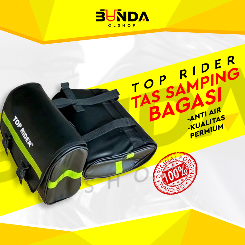 Top Rider - Sidebag Tas Bagasi Samping Motor ori