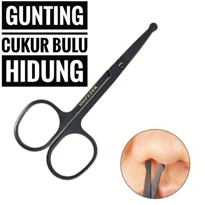 Gunting Cukut Bulu Hidung Stainless Steel AKBK