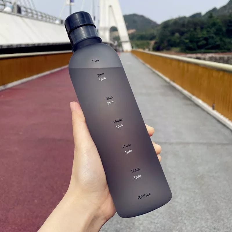 GOKIDO - KP121 BOTOL MINUM AESTHETIC WATER BOTTLE TERMOS BOTOL BENING ESTETIK BOTOL MINUMAN PLASTIK BERKUALITAS PREMIUM