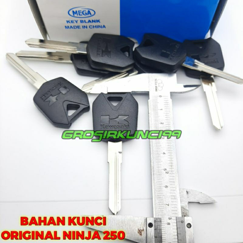 Bahan kunci ninja 250 Original . Bahan kunci kawasaki ninja . Bahan kunci ninja 250 . Bahan kunci Kawasaki ninja 250 ORI