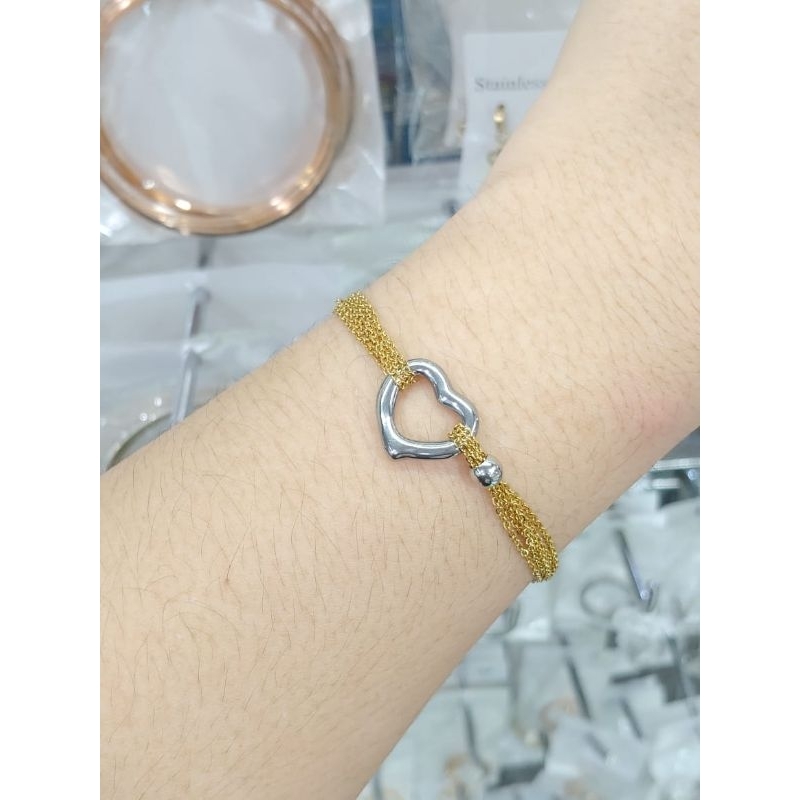 Gelang Rantai Fashion Titanium Anti Karat Anti Luntur