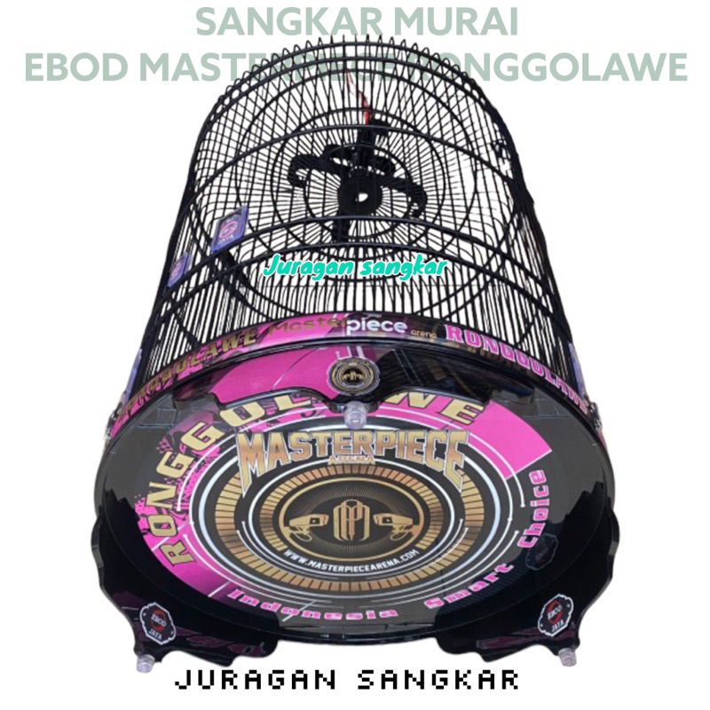 SANGKAR KANDANG MURAI EBOD PVC MASTERPIECE RONGGOLAWE