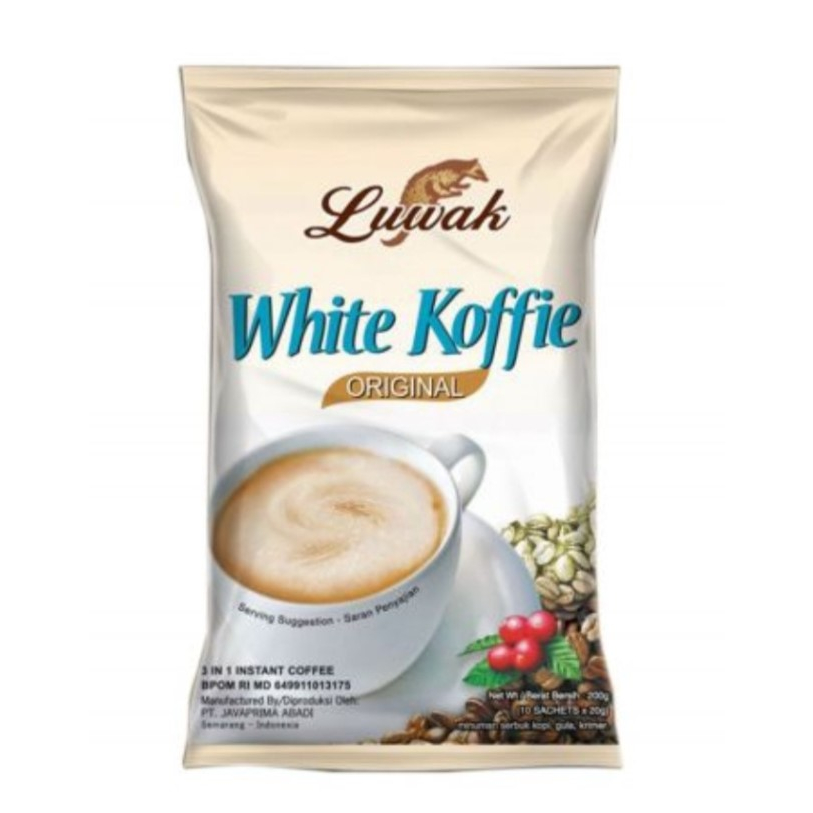 

Luwak White Coffee 1 Pack (isi 10 Sachet)