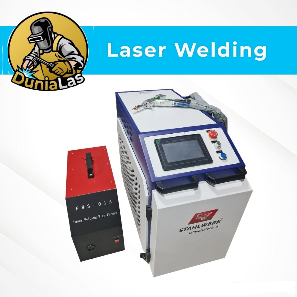 Mesin Laser Welding Cutting Cleaning Stahlwerk RL-F1500