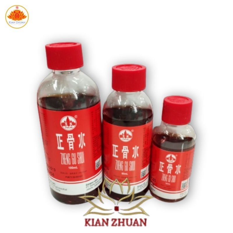 Zheng Gu Shui Minyak Gosok / Minyak Urut 30ml, 60ml, 100ml