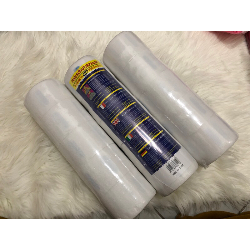 Tisu leher neckpaper barbershop murah meriah