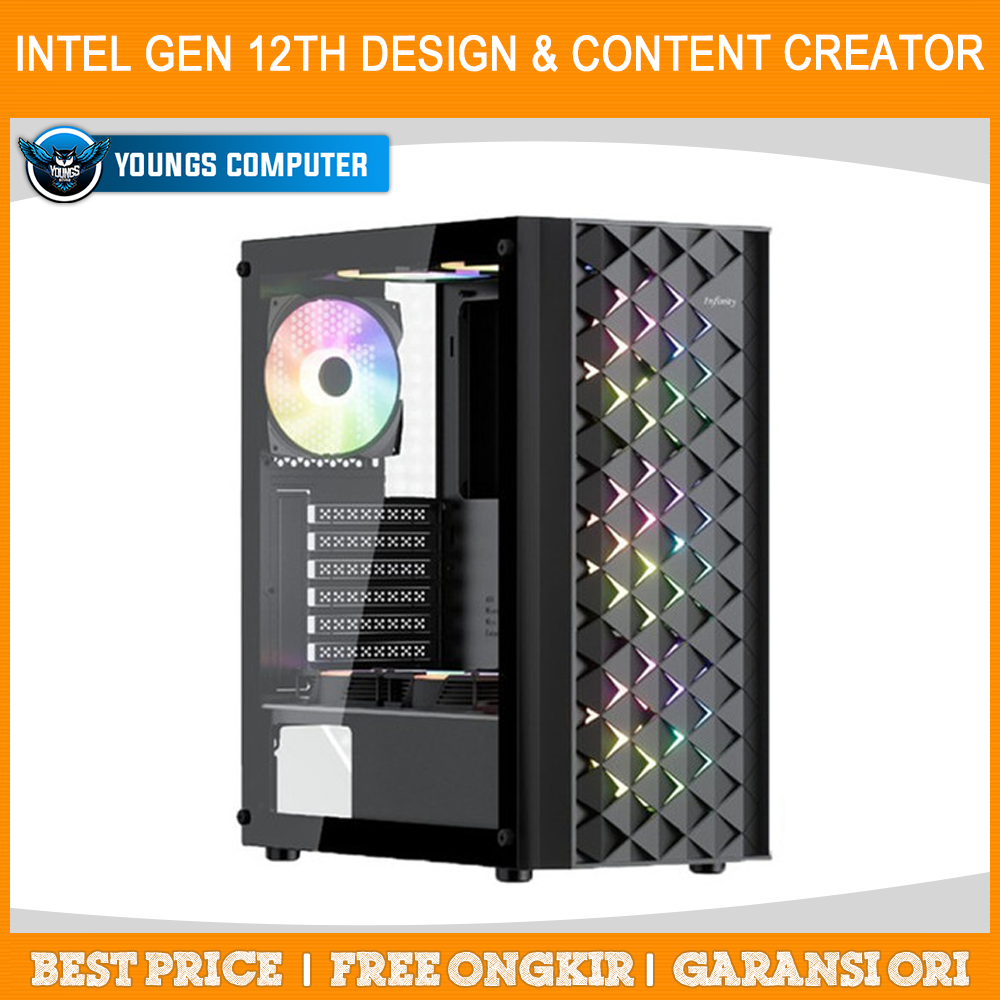 YOUNGSTER PC - BEST BUILD | Intel Gen 12th Design &amp; Content Creator