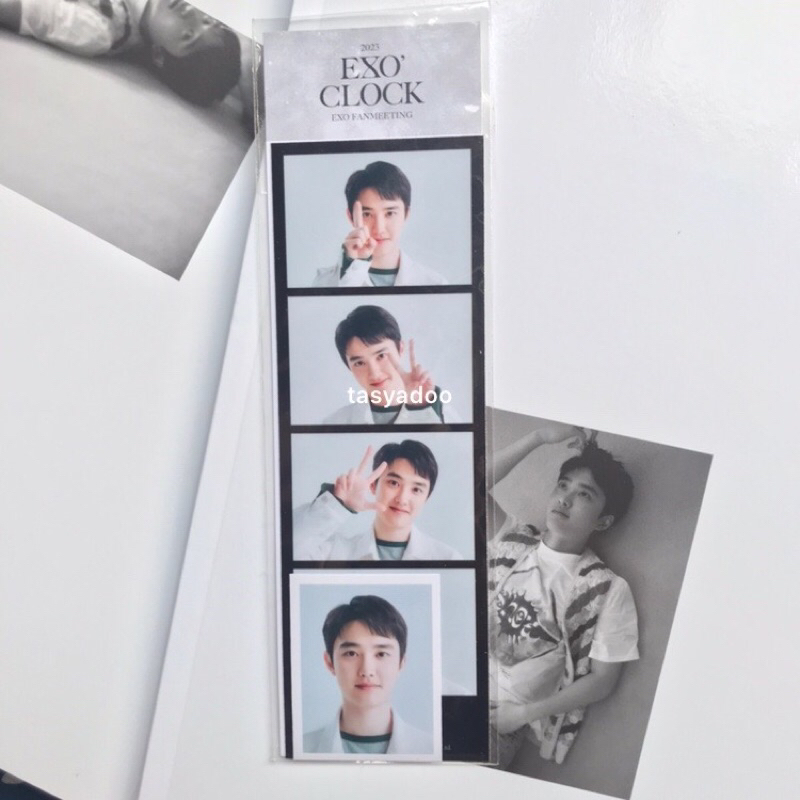 [ready stock] kyungsoo d.o. 4 cut + photo set md exo’clock exo