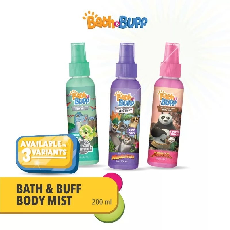 BATH &amp; BUFF BODY MIST 100ML