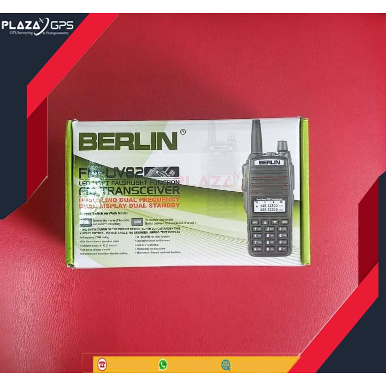 HT Berlin FM UV-82 Dual Band UHF VHF