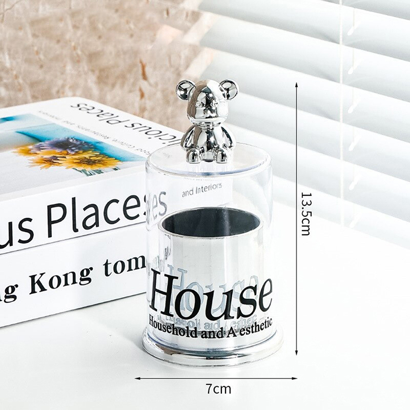 Mi.more Toothpicks Holder Case Bear / Tempat Tusuk Gigi / Home Creative Toothpick Box / Toothpick Storage Box