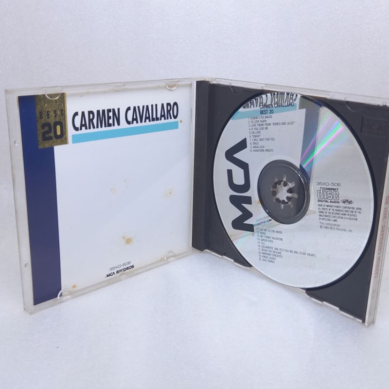 Kaset CD Carmen Cavallaro