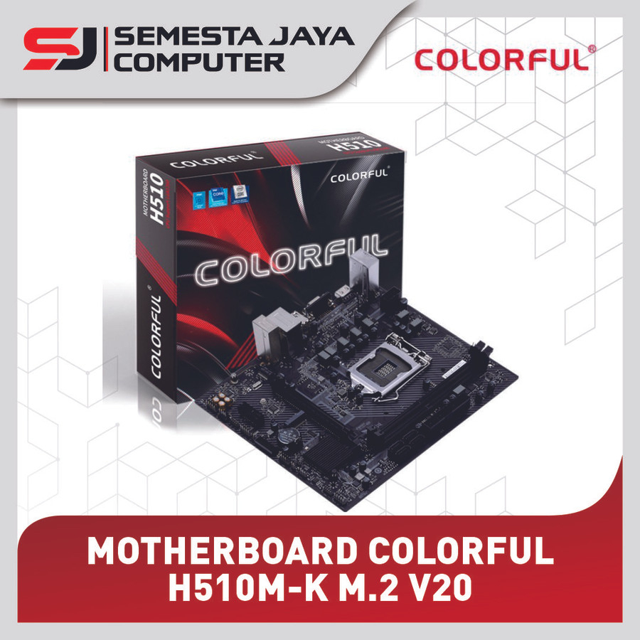 Motherboard Colorful H510M-K M.2 V20 (Lga1200, H510, Ddr4, Usb3.2)