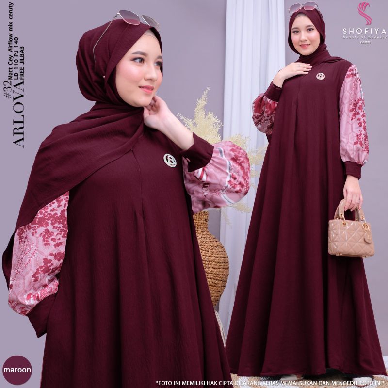 ARLOVA DRESS//GAMIS// ORI BY SOFIYA GESER