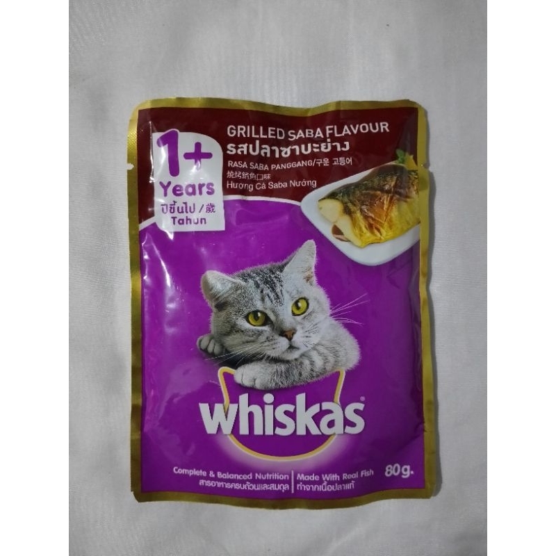 Whiskas basah