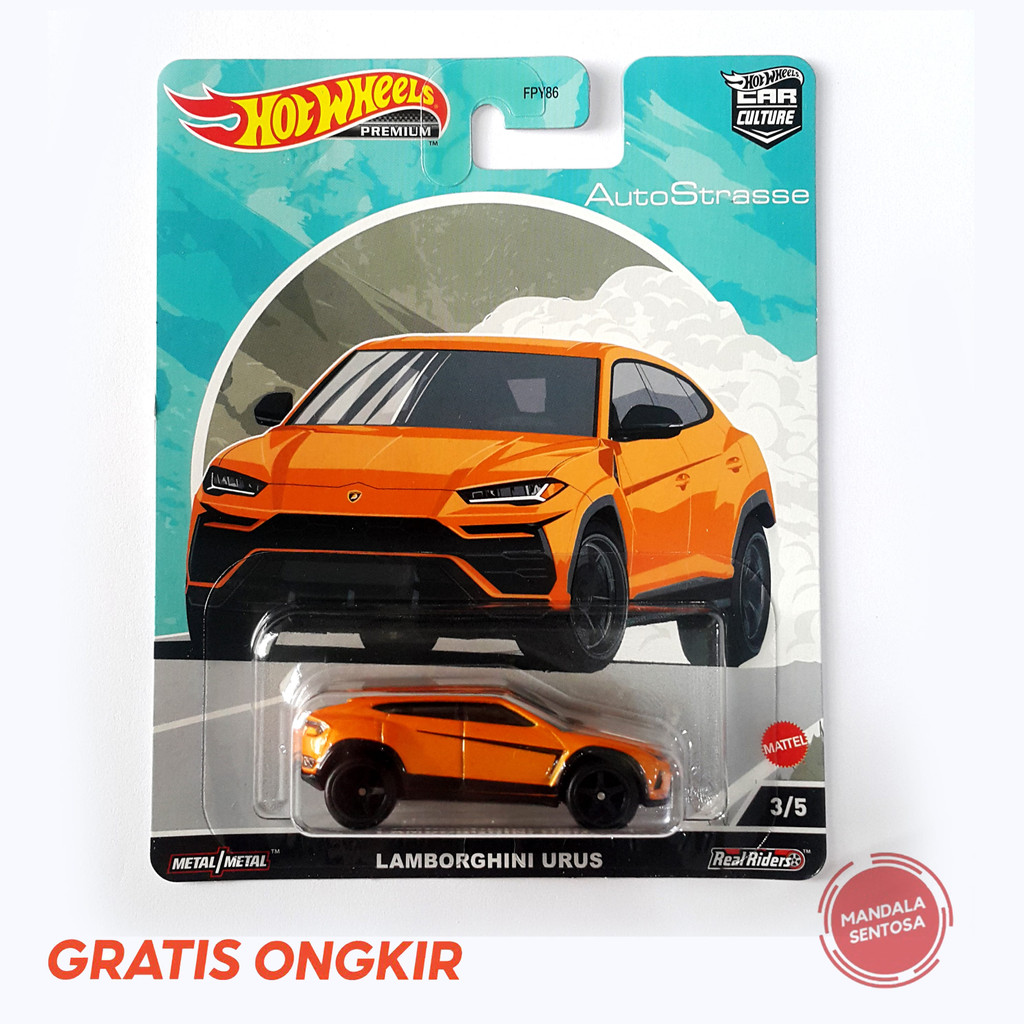 Hotwheels Premium Auto Strasse Lamborghini Urus