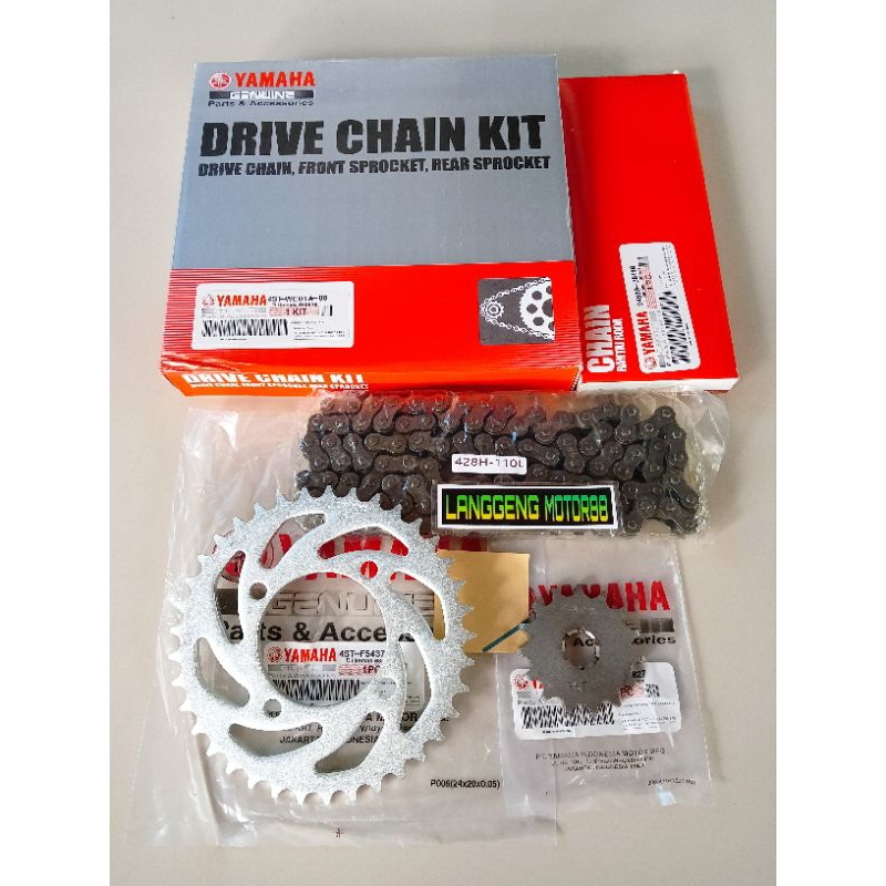 GEAR SET LENGKAP VEGA LAMA/VEGA R/FIZR/POSWAN/JUPITER LAMA/PNP RX KING/ORI-YGP