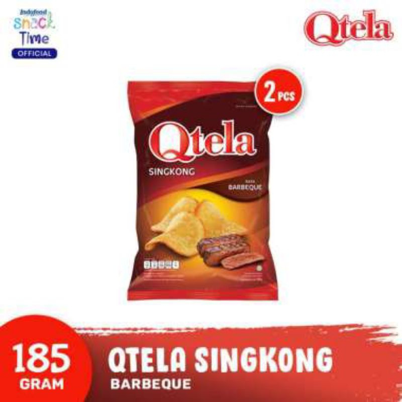 

Qtela Singkong Barbeque Snack (185 g/2 pcs)