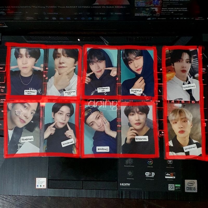 [READY] Wonderwall WW ATEEZ Seonghwa Yunho Jongho Mingi Hongjoong