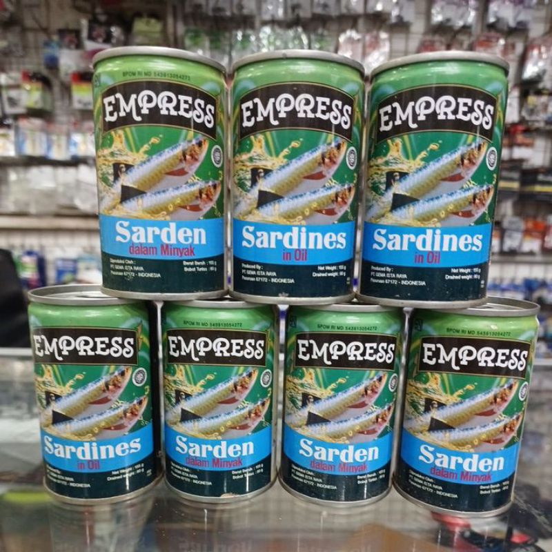 

EMPRESS IKAN KALENG SARDINES in oil