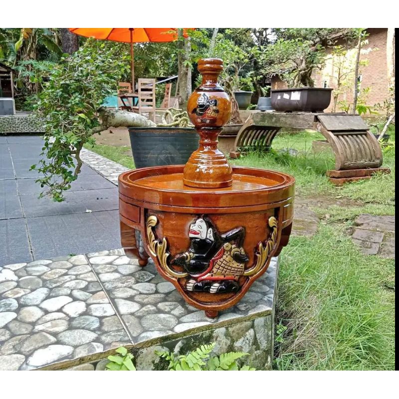 Tebok pleci Ukir semar helopet sangkar pleci