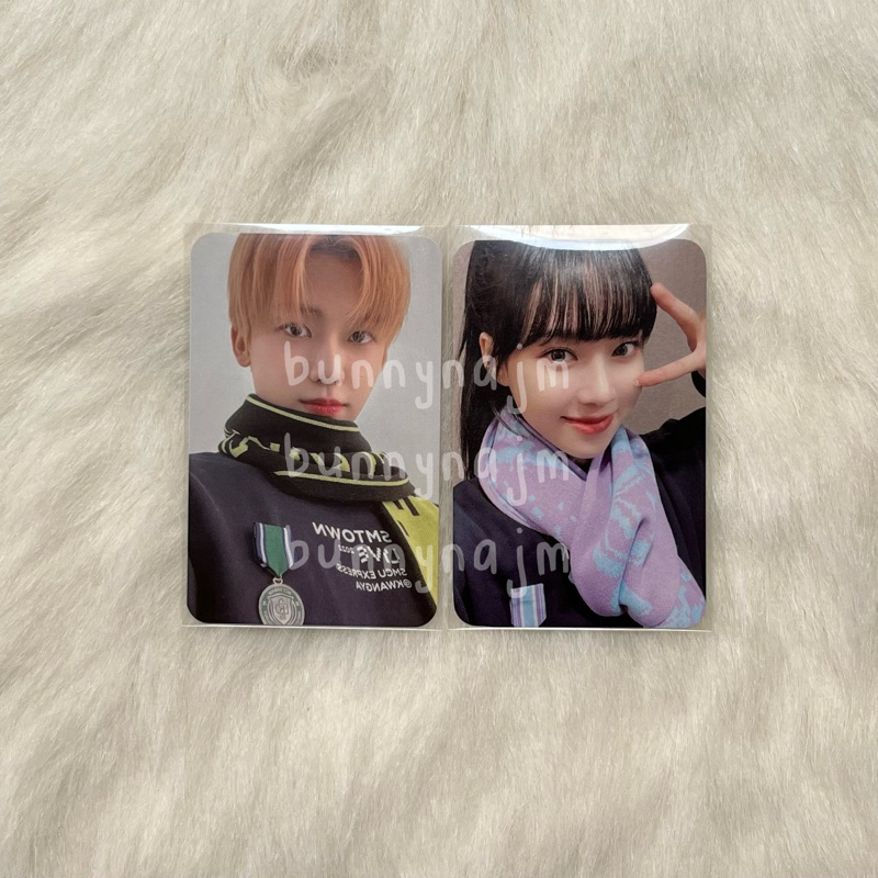 [READY] NCT DREAM JAEMIN AESPA WINTER SMCU EXPRESS KWANGYA EMBLEM BADGE PHOTOCARD PC ONLY