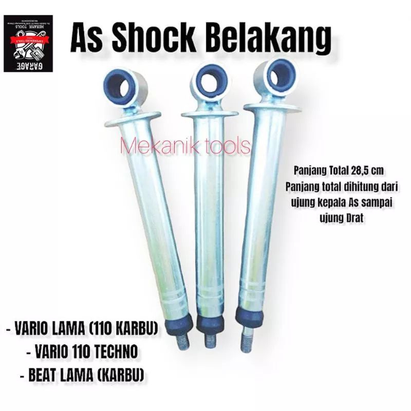 Hidrolik Ad Shock belakang Beat Vario Scoopy karbu