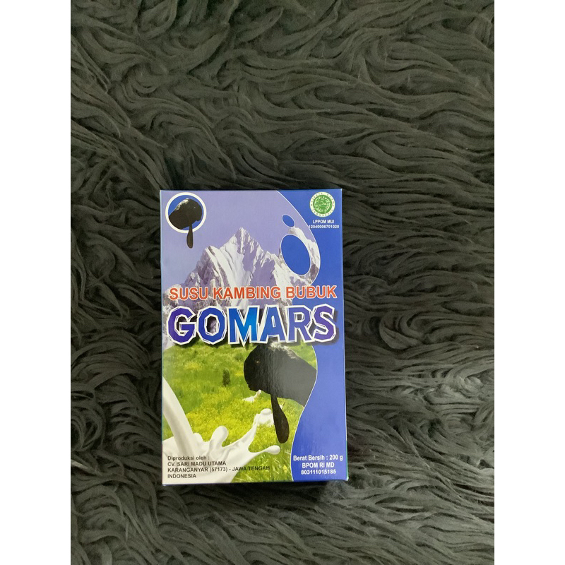 

susu kambing gomars