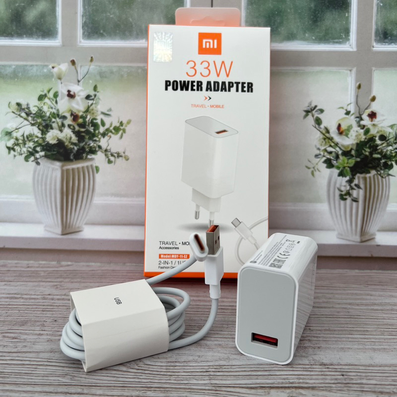 Charger Xiaomi 33W Original Fast Charging Tipe C