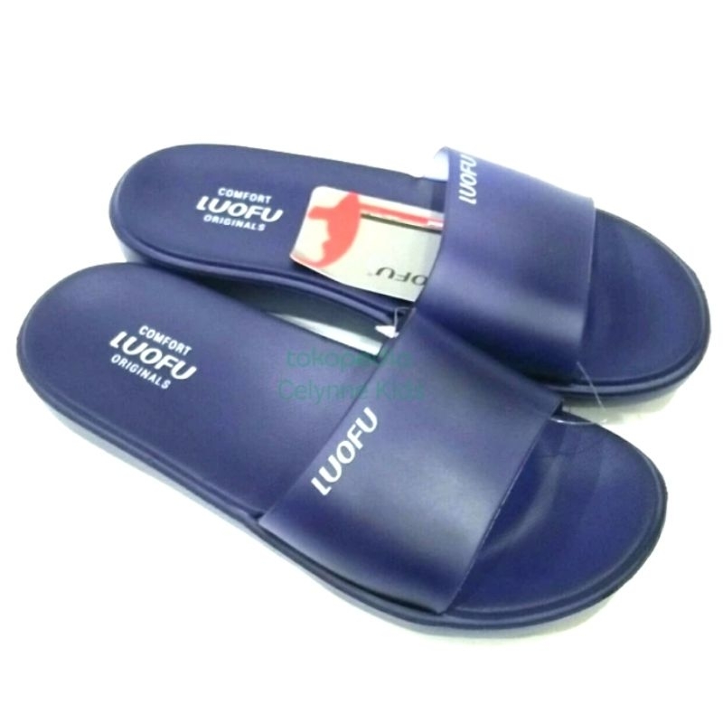 Sandal Selop Wanita Karet Import/Sandal Wanita Luofu Karet Anti Slip